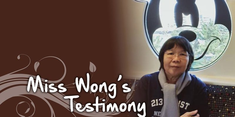 Miss Wong’s Testimony